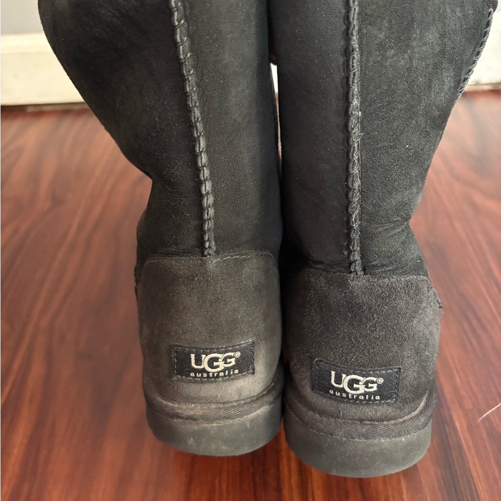 UGG Black Suede Boots